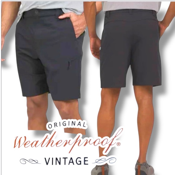 Weatherproof Vintage Men's Tech Short UPF 50 Stretch Performance Size 40 - Picture 1 of 9